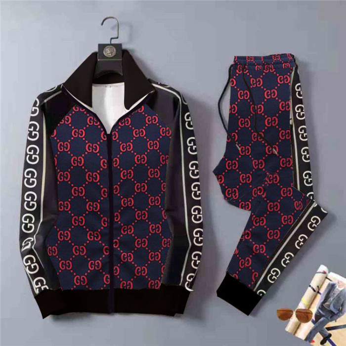 Casual Jacket Zipper Sports Youth Personality Fashion Men's Clothing Suit  GC-001