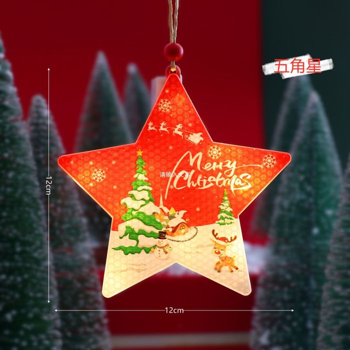 Christmas Tree LED Lights Decoration Creative Atmosphere Layout CMS-016