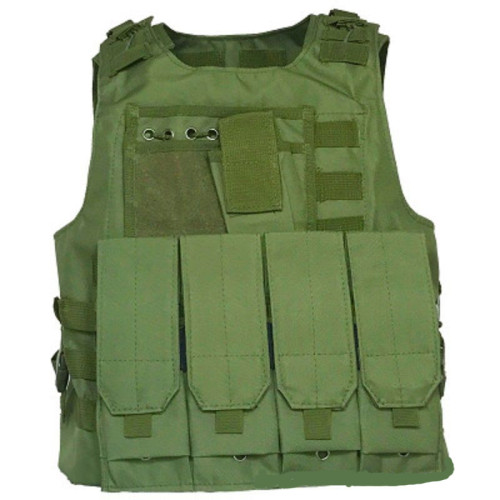 Outdoor Tactical Wire Amphibious Military Fan Real CS Stab-resistant Protective Average Size Equipment Vest CE-009