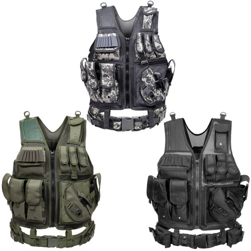 Mesh Multifunctional Field Expansion Breathable Fishing Vest CE-010