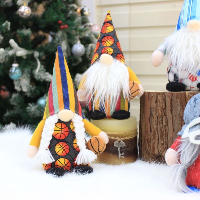 Christmas New Product Sports Dwarf Rudolph Faceless Santa Claus Ornaments（26.5*14cm）CMS-041