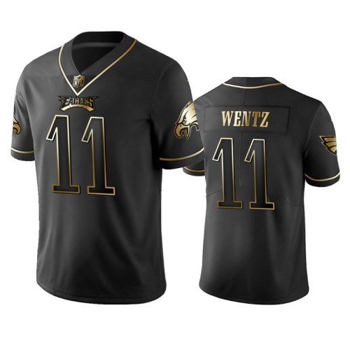Newest Black Gold Version Rugby Jersey  NFL-077