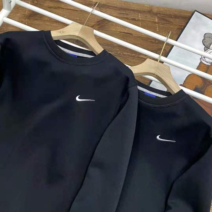 NIKE Wholesale High-quality Real Shots Showing Winter Cold Protection Hoodie Men's Sets NKS-004