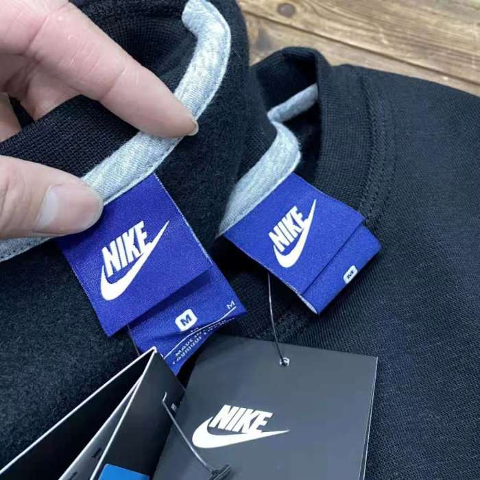 NIKE Wholesale High-quality Real Shots Showing Winter Cold Protection Hoodie Men's Sets NKS-004