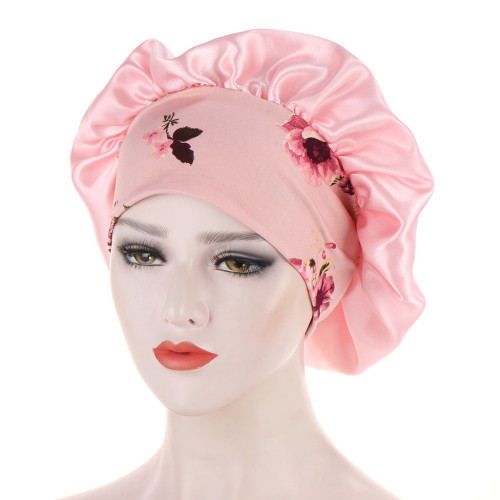 Fashion Oversized Wide Extended Cloth Bonnet BN-023