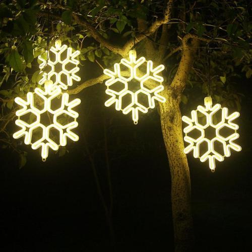 Outdoor Waterproof Spring Festival Municipal Christmas Costume Five-pointed Star Snowflake Lamp CMS-170