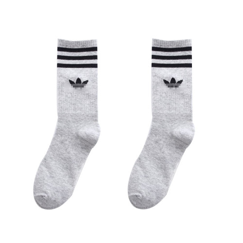 Adidas Wholesale Pure Cotton Students Stocking Stylish Sport Socks For Women & Men ADS-002