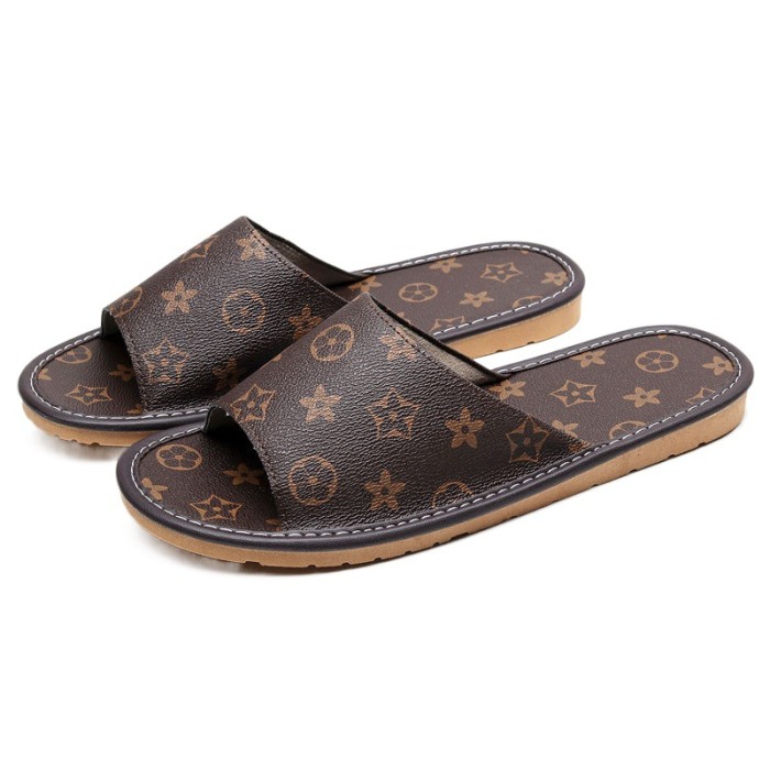 Louis Vuitton Wholesale Soft-soled Wooden Floor Anti-slip For Indoor Slippers WSP-003