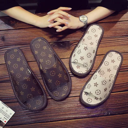 Louis Vuitton Wholesale Soft-soled Wooden Floor Anti-slip For Indoor Slippers WSP-003