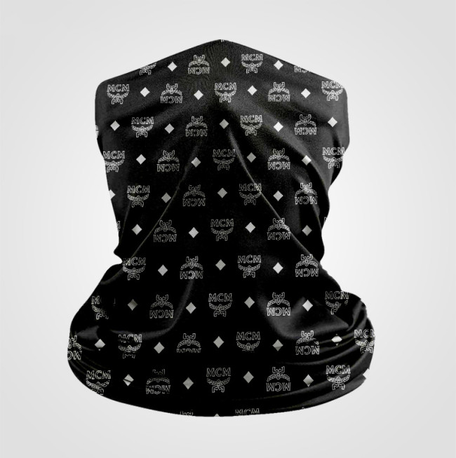 MCM b&w Neck Gaiter Instock NG-001