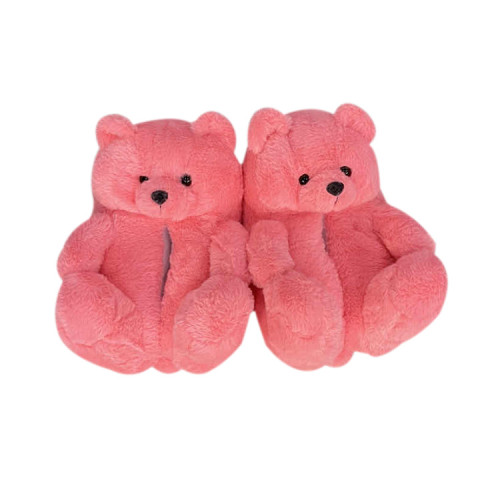 Thick-soled Teddy Bear Cartoon Children's Cotton Slippers CS-001