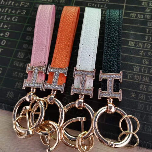 Exclusively for Boutique Leather H Buckle with Diamond BG-015