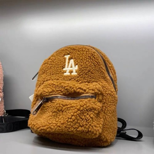 Lamb Wool Small Backpack NY One-shoulder Small School Bag BB-002