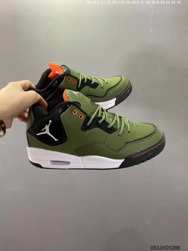 Air Jordan Men and Women's Simple Retro Leather Combat Basketball Shoes AJ-005