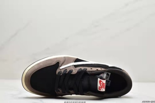 Air Jordan Travis Scott Joint Low-heeled Inverted Basketball Shoes AJ-011