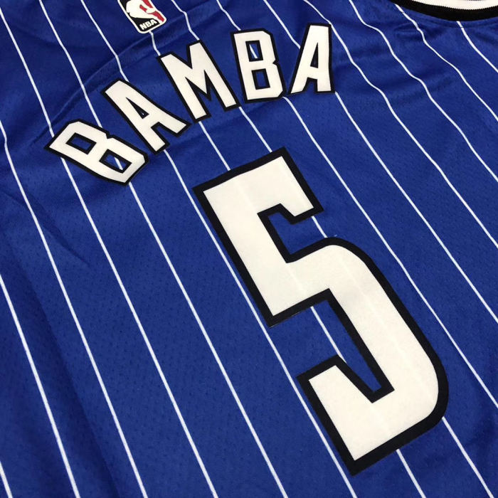 Magic No. 5 Bamba Retro Heat Press Jersey NBA-027