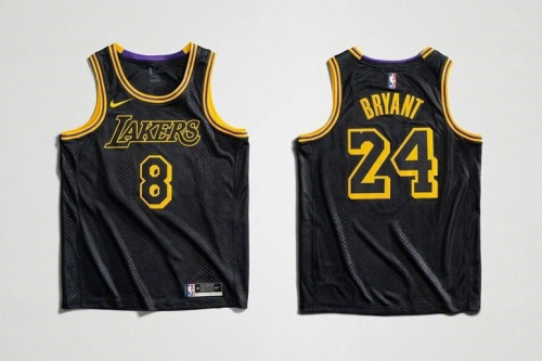 Lakers Commemorative Models First 8 After 24 Black Mamba Kobe NBA-010