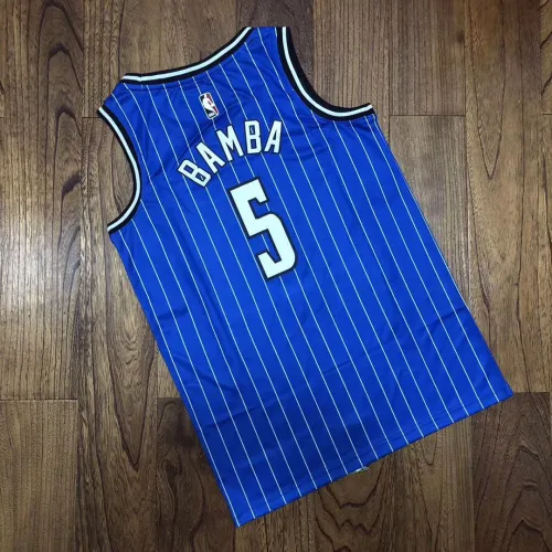 Magic No. 5 Bamba Retro Heat Press Jersey NBA-027