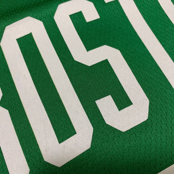 Celtics No. 11 Irving Hot Press Jersey-Green NBA-048