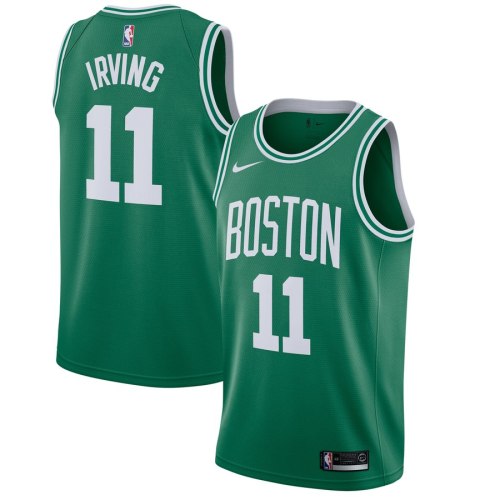 Irving No. 11 Heat Pressing Jersey-Green NBA-104