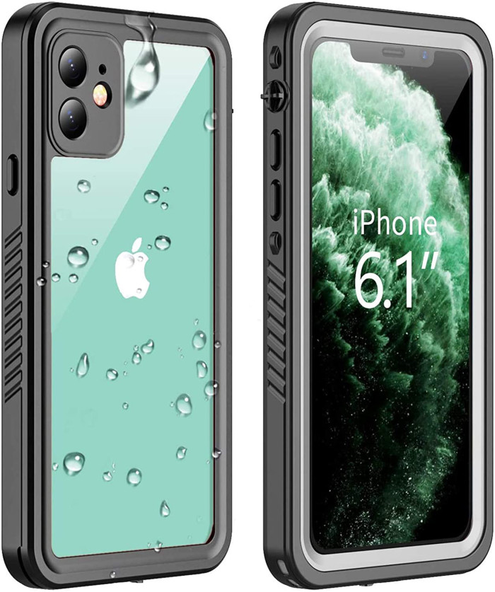 iPhone Waterproof Case Apple 13 Transparent Anti-drop Diving Phone Case PC-051