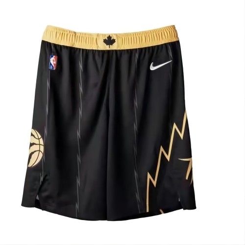 Raptors City Black Gold Pants NBA-109