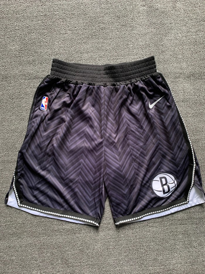 Nets Reward Black and Gray Pants NBA-128