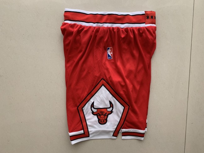 Bulls Red Pants NBA-200