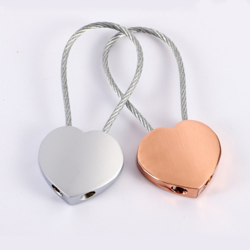 Exclusively For Boutique Zinc Alloy Gift Peach Heart Couple Keychain Pendant BG-020(Support customized logo)