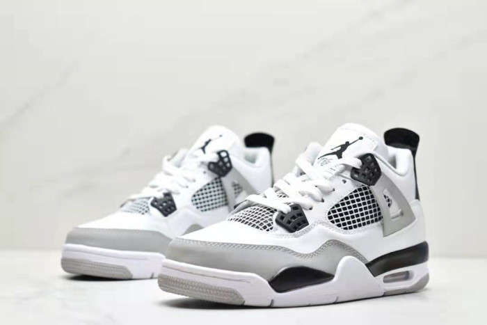 AirJordan 4 Retro White Oreo Leisure Cultural Sports Shoes AJ-039