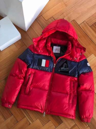 Original Factory Fashion Lacquer Stitching Color Moncler Style Reflective 90% Duck Down Extremely Warm Down Jacket MD-027