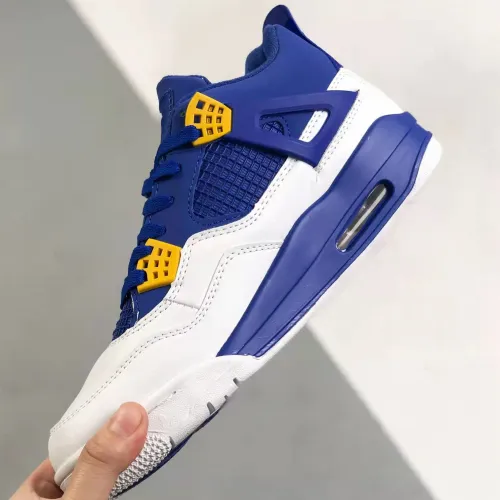 Nike Air Jordan 4 Retro Mid Heel Sport Backetball Shoes AJ-053