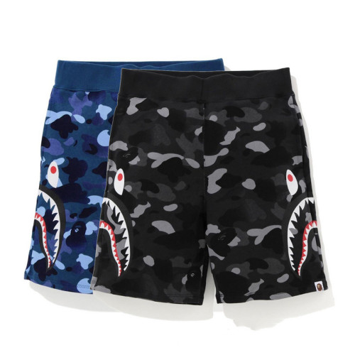 Camouflage BA Shark Print Casual Pants Men's Loose Beach Pants SMT-013