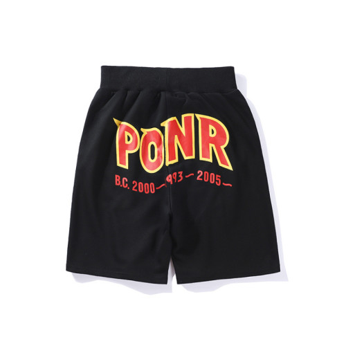 BA PONR Shark Print Casual Pants Men's Loose Beach Pants SMT-014