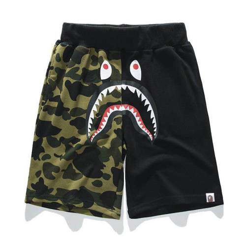 Camouflage BA Shark Print Casual Pants Men's Loose Beach Pants SMT-012