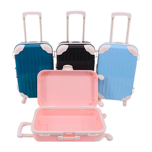New 18 Inch American Girl Doll Accessories Large Suitcase Chaff Doll Toy Pull Box Manufacturers TY-002