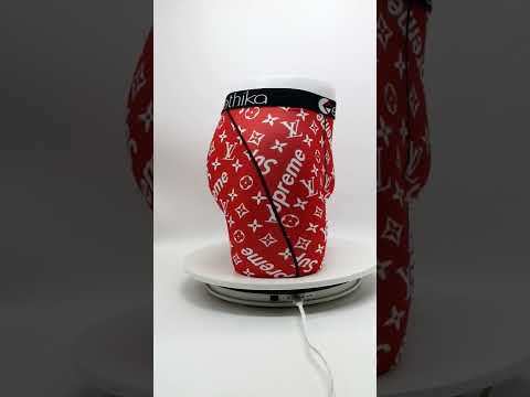 Louis Vuitton & Supreme Red Ethika Men's Boxers Briefs Wholesale