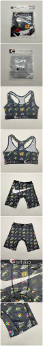 NIKE&Black Ethika Wholesale Women's Underwear in stock Bra And Staple Set WBX-022 NK022