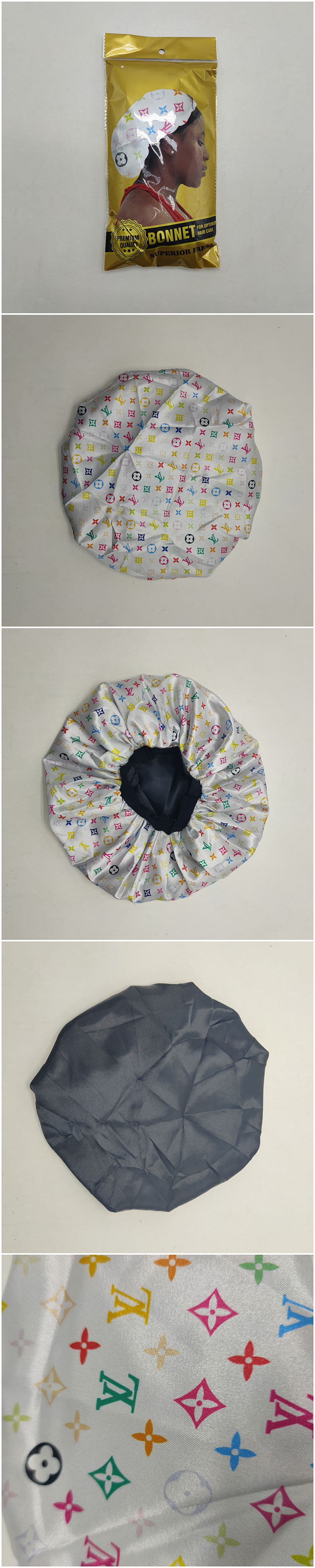 US$ 3.20 - LV colorful designer bonnet Instock DX-004 - www