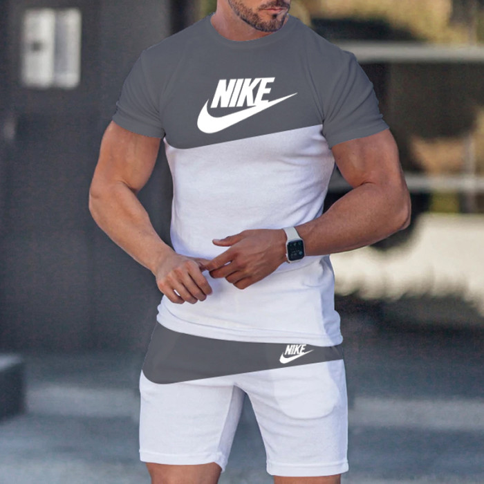 Nike Summer Men's T-shirt and Short Set SNKS-002