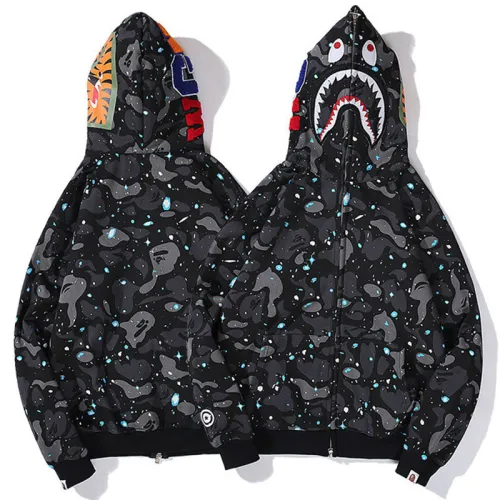 Wholesale Fashion Bape Shark Hoodie BPH-007