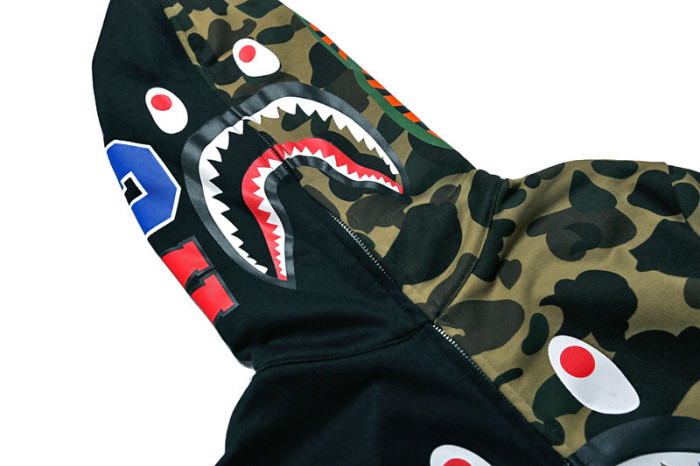 High-quality Fashion Bape Shark Hoodie BPH-002