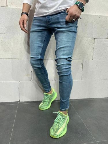 Wholesale Men's Fashion High Elastic Jeans JA-010