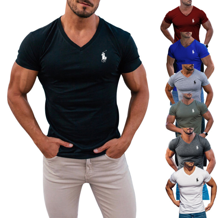 POLO Men’s V-Neck T-shirt SPLS-002