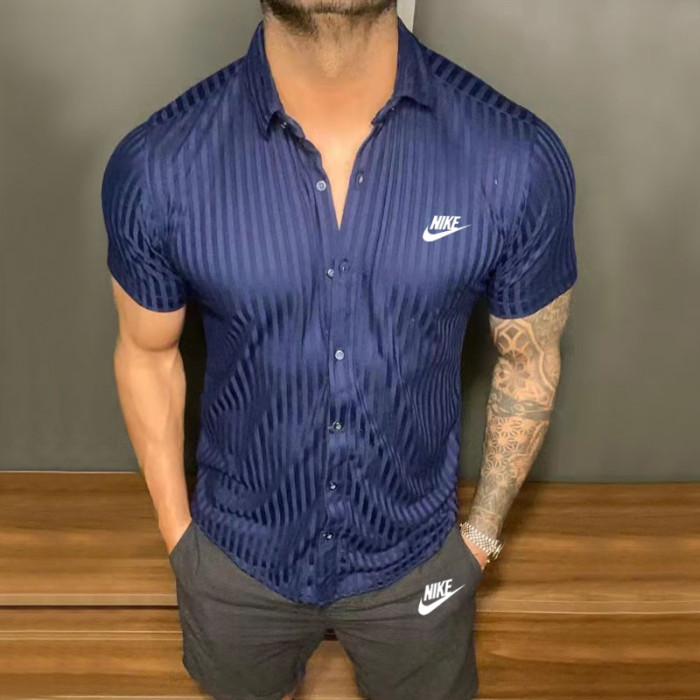 NIKE Men’s Short Sleeve Shirt and Shorts Set SNKS-051