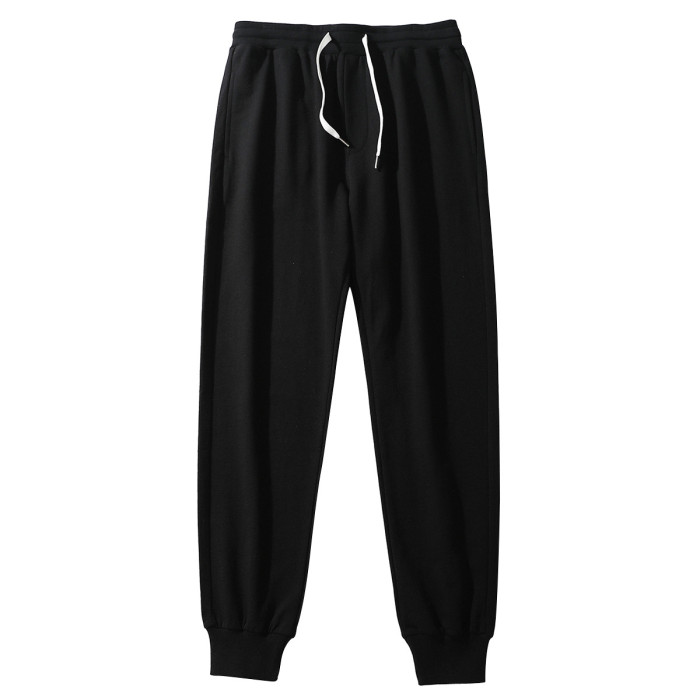 Men's Drawstring Multi-pocket European Size Sweatpants MSP-003