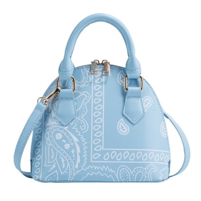 Fashion Texture Cashew Flower Shell Bag Ladies Hand-held One-shoulder Diagonal Bag BAG-001