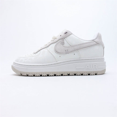 Nike Air Force 1 Low Luxe White/Grey   with Box DQ0791-44