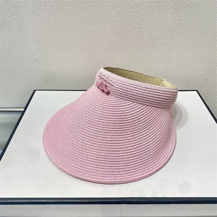 Women's Square Mark Macaron Straw Hat LA-025