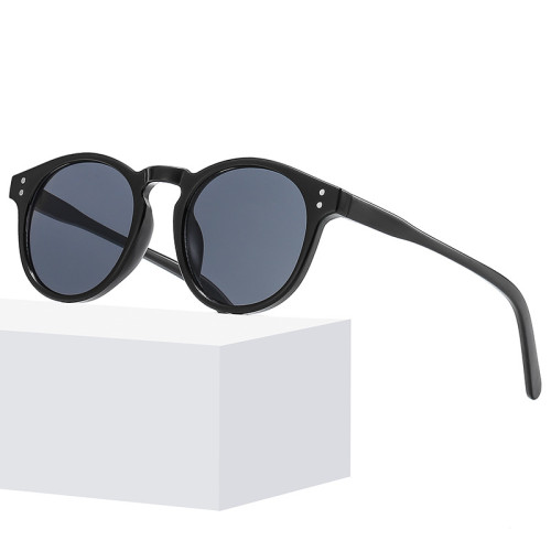 Men's Retro Round Small Frame Sunglasses SGL-053